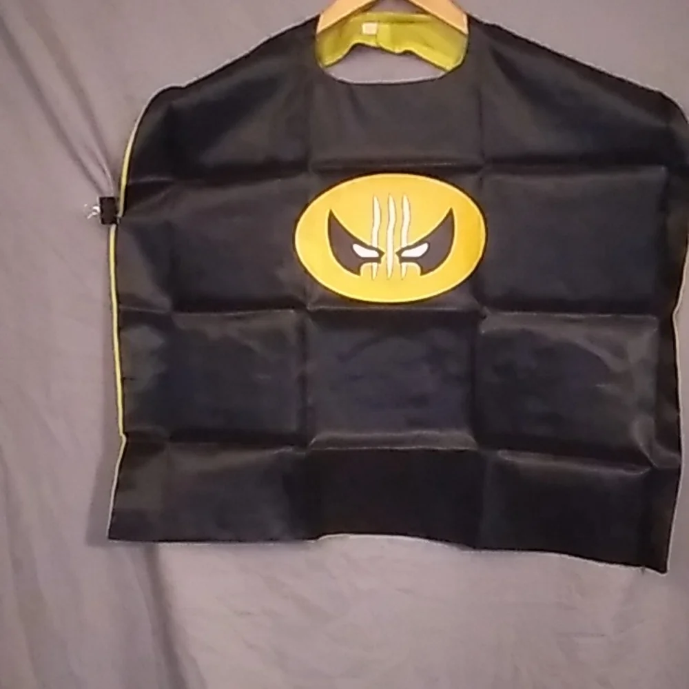 Superhero Cape Werewolf Satin Cape wash in cold and air dry. 26.5 x 26 inches